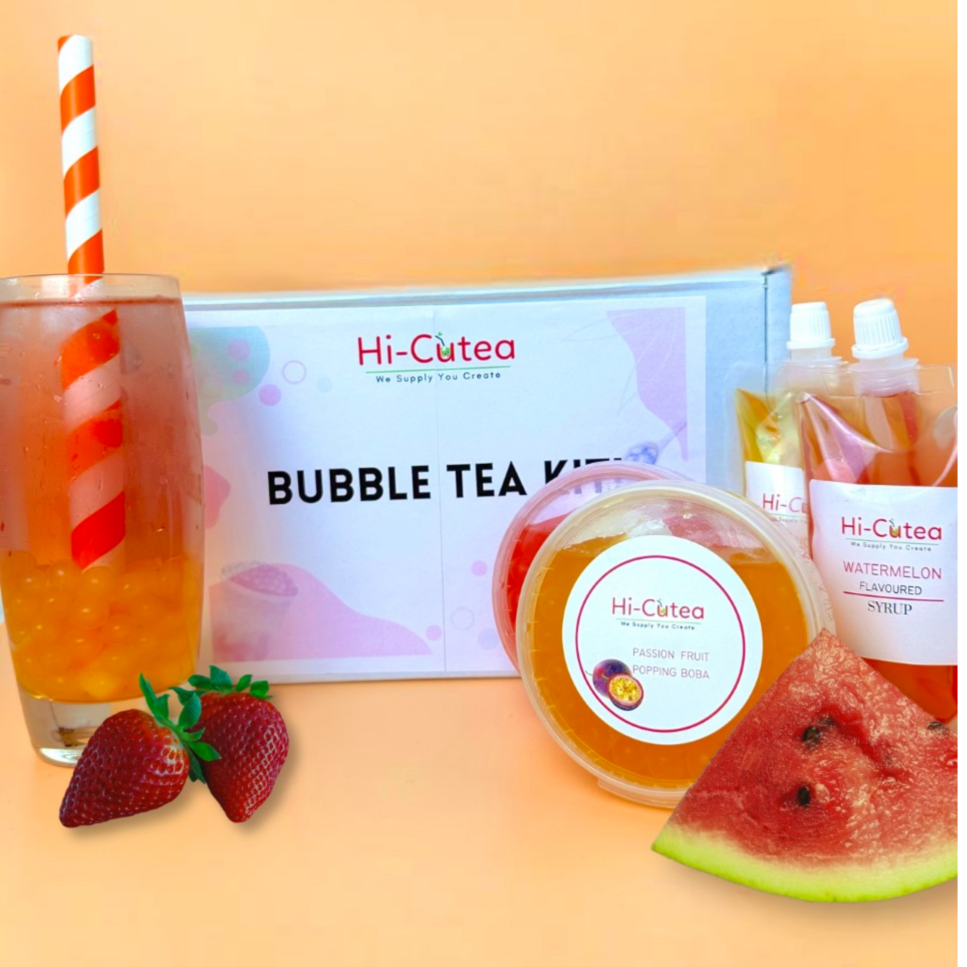 Fruity Bubble Tea Kit – Churchill's Fine Teas